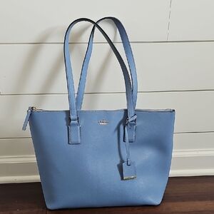kate spade Large Powder Blue Leather Tote